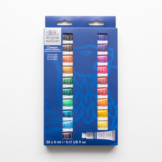 Winsor & Newton Cotman Beginnersset 20x 5ml