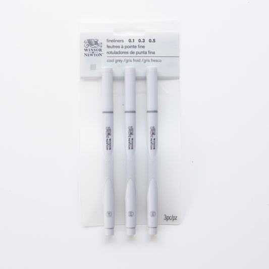 Winsor & Newton Fineliner Cool Grey Set 3