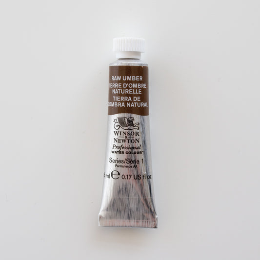 Winsor &amp; Newton Professionelle Wasserfarben, 5 ml, rohes Umbra 1