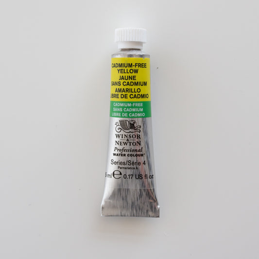 Winsor &amp; Newton Professionelle Wasserfarben, 5 ml, kadmiumfrei, Gelb 4