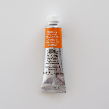 Winsor &amp; Newton Professionelle Wasserfarben 5 ml Cadmiumorange 4