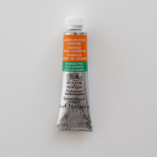 Winsor &amp; Newton Professionelle Wasserfarben, 5 ml, kadmiumfrei, Orange 4