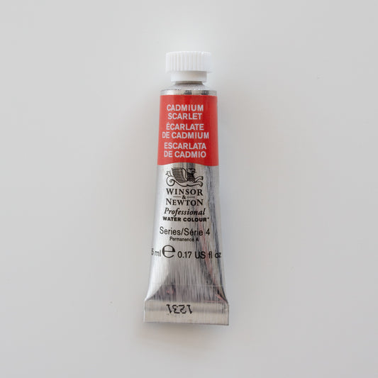 Winsor &amp; Newton Professionelle Wasserfarben 5 ml Cadmium Scarlet 4