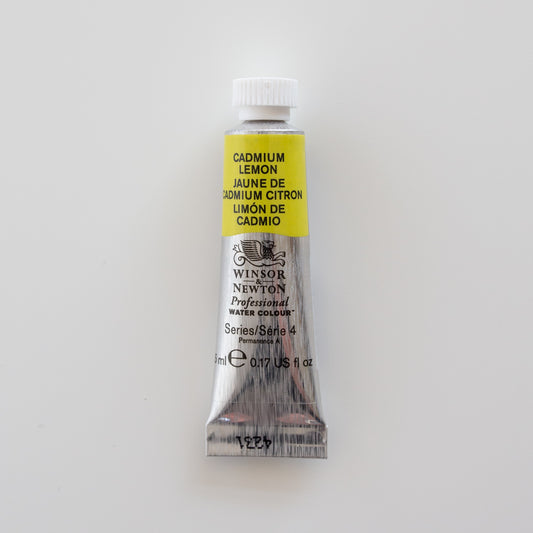 Winsor &amp; Newton Professionelle Wasserfarben 5 ml Cadmium Lemon 4