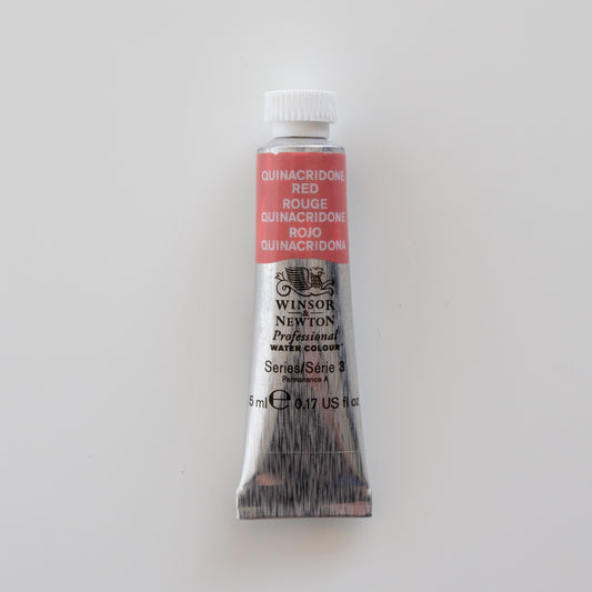 Winsor &amp; Newton Professionelle Wasserfarben 5 ml Chinacridonrot 3