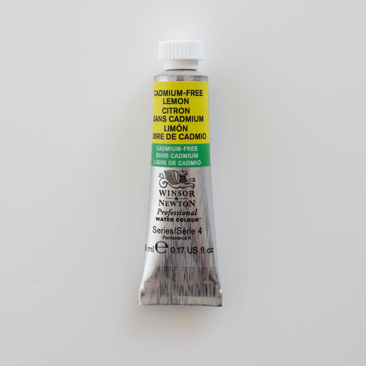 Winsor &amp; Newton Professionelle Wasserfarben, 5 ml, kadmiumfrei, Zitrone 4