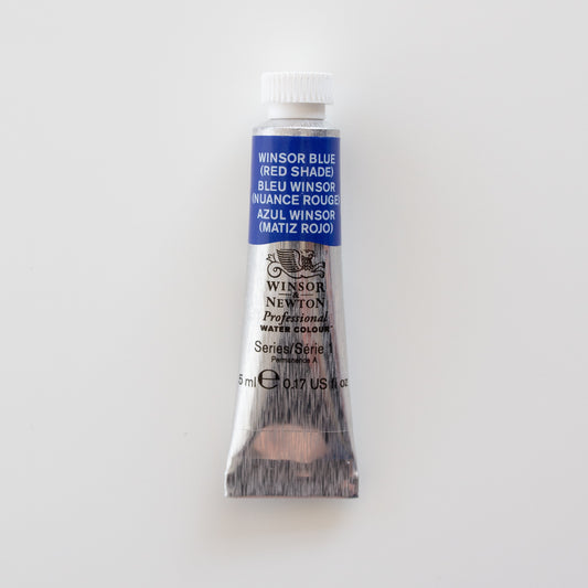 Winsor &amp; Newton Professionelle Wasserfarben 5 ml Winsor Blue (roter Farbton) 1