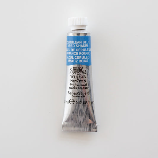 Winsor &amp; Newton Professionelle Wasserfarben 5 ml Cerulean Blue (roter Farbton) 3