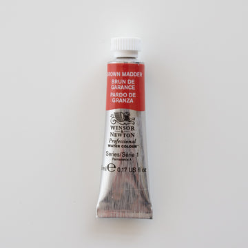 Winsor &amp; Newton Professionelle Wasserfarben 5 ml Brown Madder 1