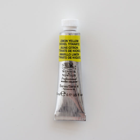 Winsor & Newton Professional Water Colours 5ml Lemon Yellow (nickel titanite) 4